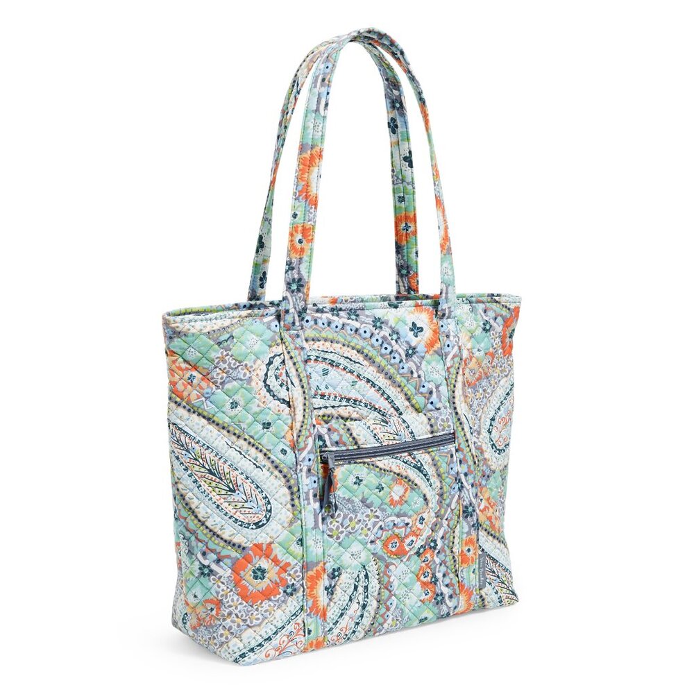 Vera Bradley Vera Tote Citrus Paisley